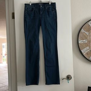 Tommy Bahama women Jeans Size 10 Straight leg midnight blue